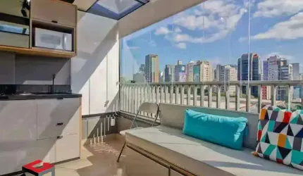 Studio Mobiliado no Bairro Liberdade com 19 m2