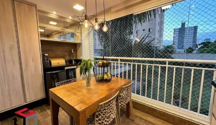 Apartamento á venda com 74 m² em condomínio clube - São Bernardo do Campo.