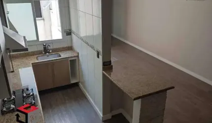 Cobertura para aluguel 2 quartos 1 suíte 2 vagas Humaitá - Santo André - SP