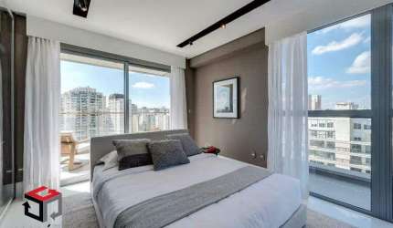 Apartamento para aluguel 1 quarto 1 suíte 2 vagas Vila Nova Conceição - São Paulo - SP