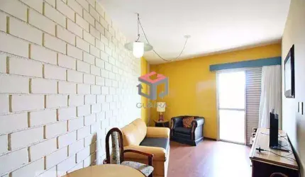 Apartamento mobiliado para locação, 1 suíte, 1 vaga - Jardim do Mar - São Bernardo do Campo/SP.
