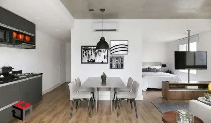 Apartamento para aluguel 1 quarto 1 vaga Cidade Monções - São Paulo - SP