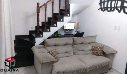 Sobrado à venda 3 quartos 2 suítes 2 vagas Utinga - Santo André - SP