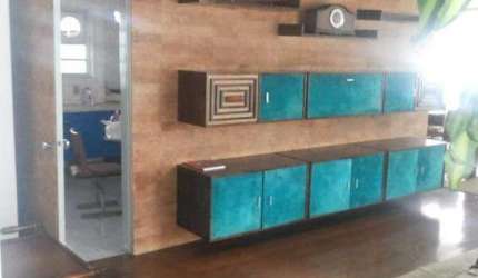 Duplex 5 Dorm. 3 vagas com saída privativa separada de outros condôminos. Banheiros em mármore.