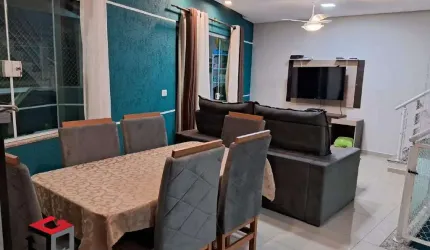 Sobrado à venda 3 quartos 1 suíte 2 vagas Linda - Santo André - SP