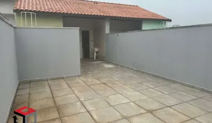 Cobertura à venda 2 quartos 1 suíte 1 vaga Tibiriçá - Santo André - SP