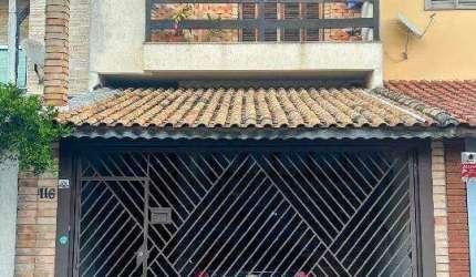 Sobrado à venda 3 quartos 2 vagas Taboão - São Bernardo do Campo - SP