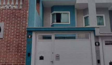 Sobrado à venda 3 quartos 1 suíte 3 vagas Vila Eldízia - Santo André - SP