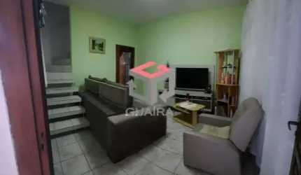 Casa Assobradada à venda, ESTUDA PERMUTA DE APTO - 3 quartos, 2 vagas, com 174m² de terreno - Palmares - Santo André/SP