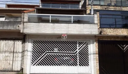 Sobrado 212 m² Localizado No Bairro Las Vegas Santo André - SP