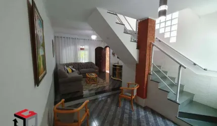 Lindo Sobrado à venda, 3 dormitórios, 2 vagas - Alzira Franco - Santo André