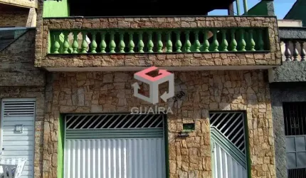 Sobrado à venda 2 quartos 2 vagas Teles de Menezes - Santo André - SP