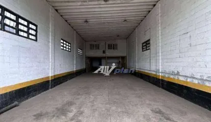 Galpão para alugar, 300 m² por R$ 13.000,00/mês - Macuco - Santos/SP