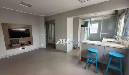 Apartamento com 2 dormitórios para alugar, 65 m² por R$ 4.500/mês - Gonzaga - Santos/SP