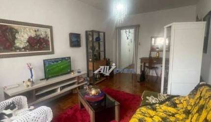 Apartamento com 1 dormitório à venda, 60 m² por R$ 480.000 - Boqueirão - Santos/SP