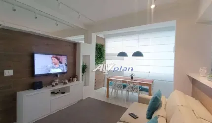 Apartamento com 2 dormitórios à venda, 96 m² por R$ 600.000,00 - José Menino - Santos/SP