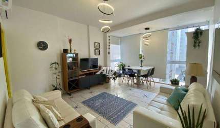 Apartamento com 2 dormitórios à venda, 90 m² por R$ 660.000 - Gonzaga - Santos/SP