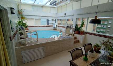 Cobertura com 3 dormitórios à venda, 200 m² por R$ 1.600.000 - Embaré - Santos/SP