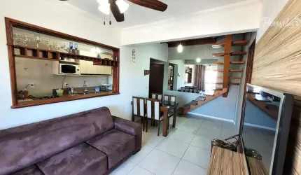 Ubatuba - Tenório: Cobertura duplex com 3 dormitórios, suíte e varanda gourmet.