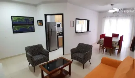 Ubatuba : Apartamento novo 2 dormitórios suíte varanda com churrasqueira piscina