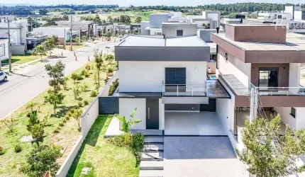 Itupeva - Sobrado novo a venda 3 Suítes Área Gourmet Piscina 4 Vagas: Gran Ville