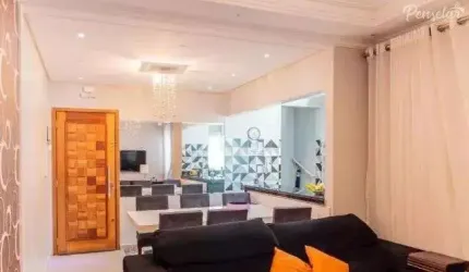 Santo André - Campestre: Cobertura a venda 4 Quartos 2 Suítes 3 Vagas: Mobiliada