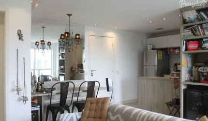 Indianópolis- Apartamento à Venda Mobiliado 2 Vagas : Condomínio Via Ibirapuera