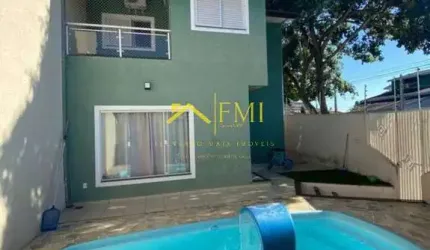 Casa com 4 quartos sendo 2 suítes área gourmet e piscina no Villa Branca
