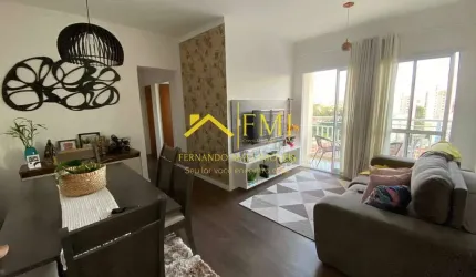 Apartamento com 2 dorm e sacada no Jd. América