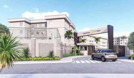 Apartamento Garden com 2 dormitórios à venda, 66 m² por R$ 253.000 - Centro - Lagoa Santa/MG