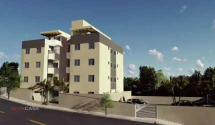 Apartamento Garden com 2 dormitórios à venda, 52 m² por R$ 356.000,00 - Cândida Ferreira - Contagem/MG