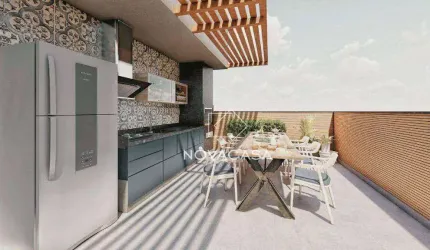 Cobertura com 3 dormitórios à venda, 148 m² por R$ 1.114.118 - Serra - Belo Horizonte/MG
