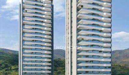 Apartamento com 4 dormitórios à venda, 188 m² por R$ 3.478.000 - Vale do Sereno - Nova Lima/MG