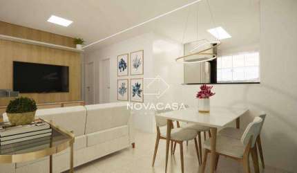 Apartamento Garden com 2 dormitórios à venda, 70 m² por R$ 214.900,00 - Porto Seguro - Ribeirão das Neves/MG