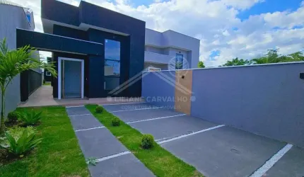 Casa para Venda em Maricá, Jardim Atlântico Central (Itaipuaçu), 3 dormitórios, 1 suíte, 2 banheiros, 2 vagas