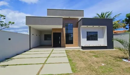 Casa para Venda em Maricá, Jardim Atlântico Leste (Itaipuaçu), 3 dormitórios, 1 suíte, 2 banheiros, 3 vagas
