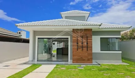 Casa para Venda em Maricá, Jardim Atlântico Leste (Itaipuaçu), 3 dormitórios, 2 suítes, 3 banheiros, 4 vagas