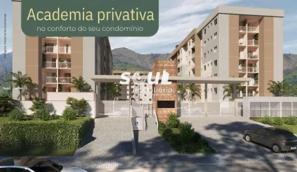 Apartamento para Venda em Petrópolis, Nogueira, 2 dormitórios, 1 suíte, 1 banheiro, 1 vaga