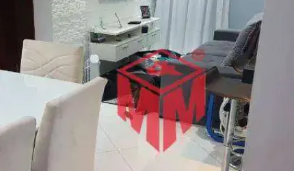 Apartamento com 2 dormitórios à venda, 51 m² por R$ 380.000,00 - Utinga - Santo André/SP