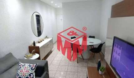 Apartamento com 2 dormitórios à venda, 56 m² por R$ 320.000,00 - Bairro dos Casa - São Bernardo do Campo/SP