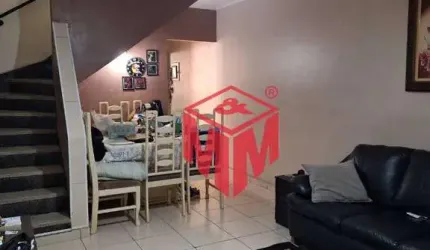 Sobrado com 3 dormitórios à venda, 165 m² por R$ 570.000,00 - Jardim do Estádio - Santo André/SP