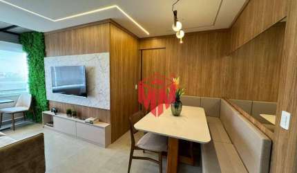 Apartamento Mobiliado com 2 dormitórios à venda, 45 m² por R$ 589.000 - Centro - Diadema/SP