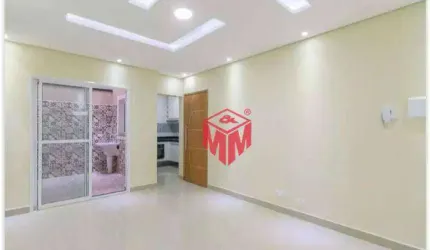Apartamento com 2 dormitórios à venda, 62 m² por R$ 404.000,00 - Vila Tibiriçá - Santo André/SP