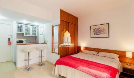 EDIFÍCIO COM 1 DORMITÓRIOS, 1 SUÍTE, 1 BANHEIRO, 1 VAGA, COM  24M² ESTA LOCALIZADO EM MOEMA - SP.