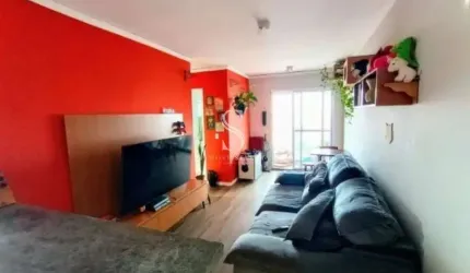 EDIFICIO KZ SACOMÃ - APARTAMENTO DE 49m² COM 2 DORMITÓRIOS, VARANDA E 1 VAGA Á VENDA