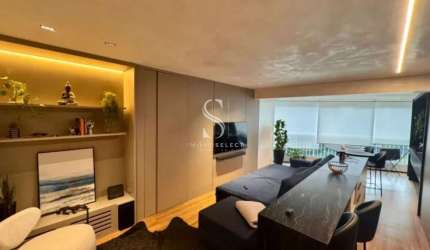 Condomínio Mandarim no Brooklin, Apartamento de 51m² com 1 suíte, 1 vaga.