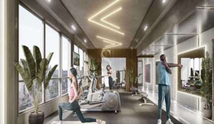 Condominio Vitacon Lorena no Jardim Paulista, Apartamento 56m² com 2 dormitórios, 1 suíte, varanda.