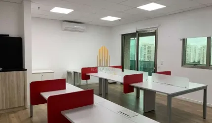 Haus Mitre Ibirapuera no Brooklin - Conjunto Comercial de 61m² com 1 sala, 1 banheiro e 1 vaga á ven