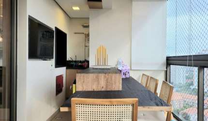 Condomínio Personale Campo Belo - apartamento de 147m² com 3 quartos, sendo 3 suítes, 3 banheiros, 3