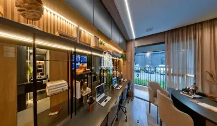 Condominio Soma Perdizes, Conjunto Comercial de 66m² com 1 banheiro, sem vaga.